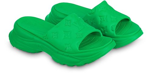 LOUIS VUITTON Mule plate confort Pool 55