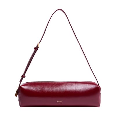 Khaite Kye Shoulder Bag In Burgundy