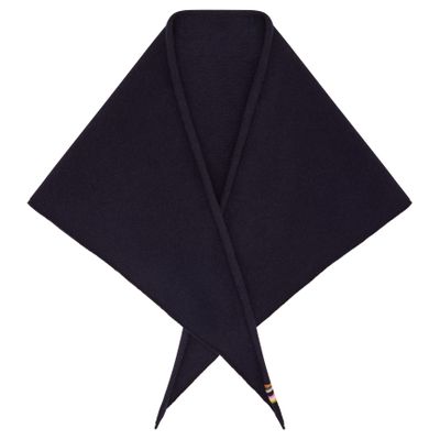Extreme Cashmere No. 35 Cashmere Bandana Scarf In Navy