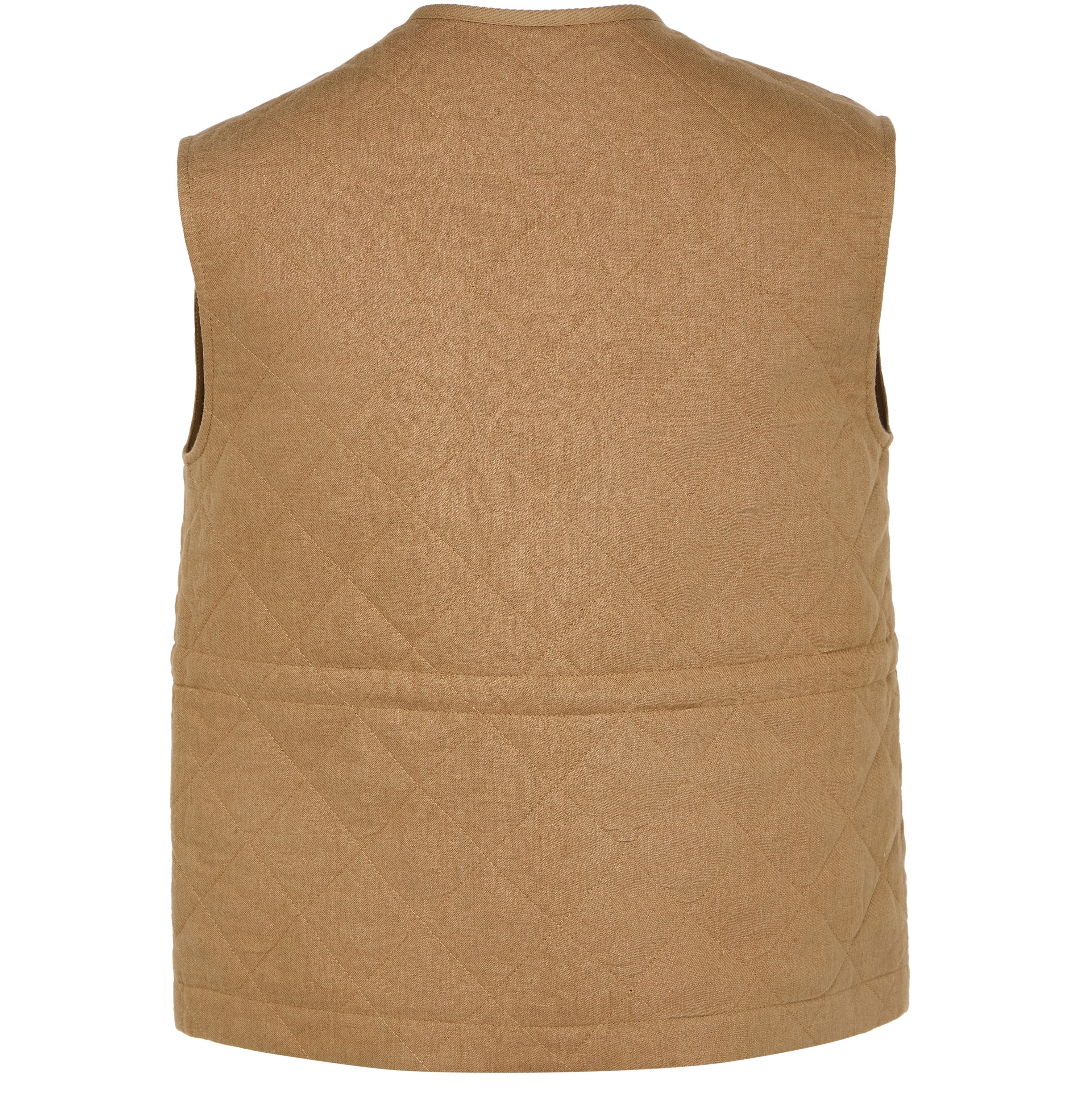 Vigny logo sleeveless jacket thumbnail 3