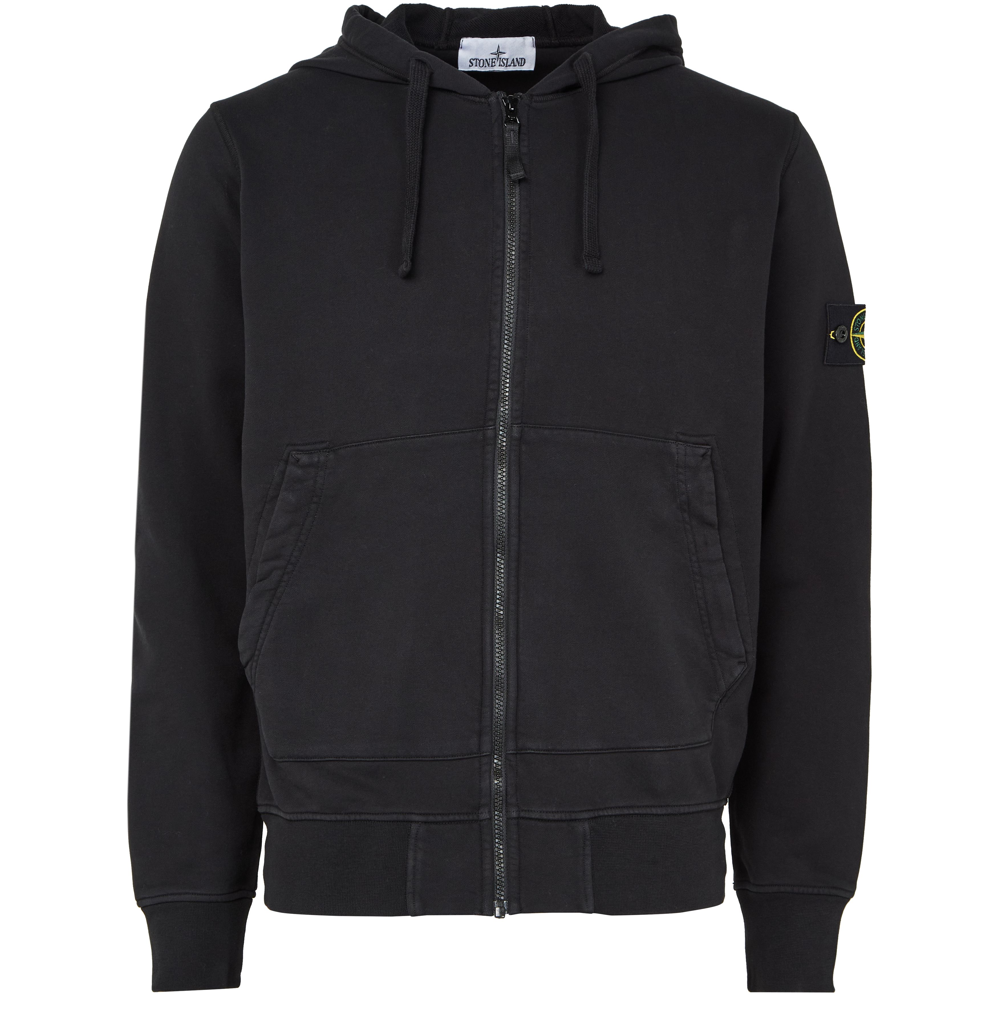 Logo patch hoodie