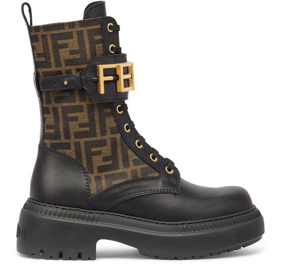 Fendi combat hotsell boots