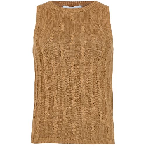 MAX MARA Débardeur tricoté en lin Venusia