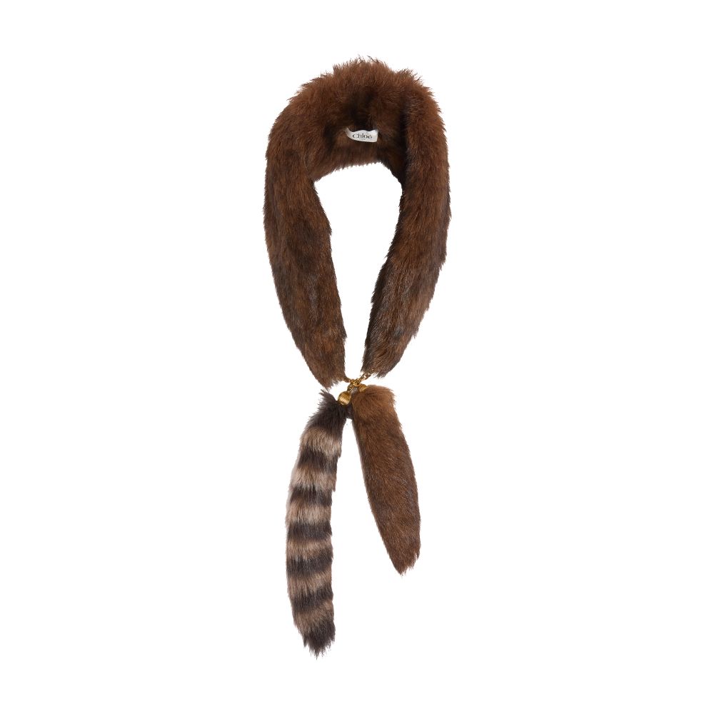 Fur scarf thumbnail 6