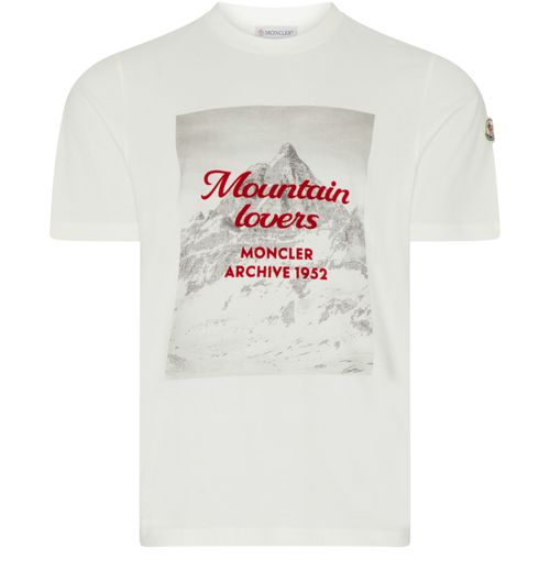 MONCLER Printed short-sleeved t-shirt