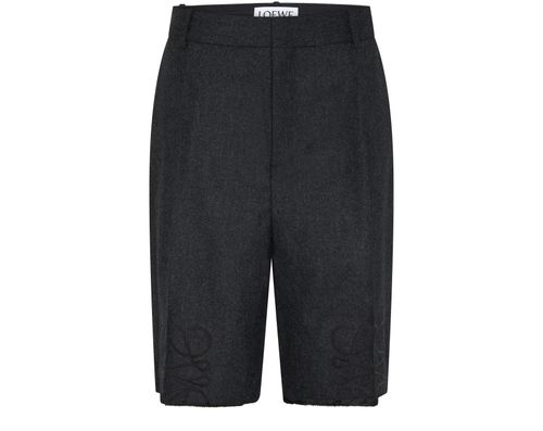 LOEWE Anagram wool shorts