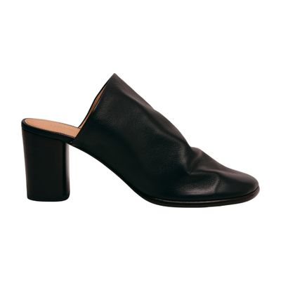 Lemaire Glove Mules In Black