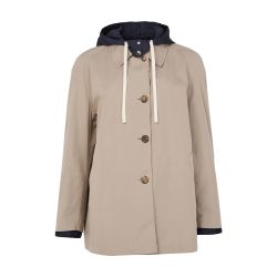 【極美品】6(ROKU) REVERSIBLE TRENCH COAT Mサイズ 生まれのブランドで 6（ロク）の「＜6(ROKU)＞COTTON SILK COAT