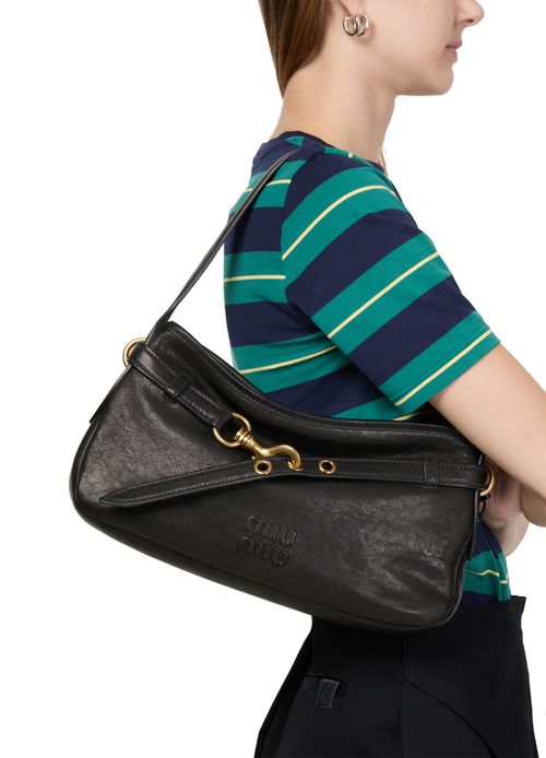 MIU MIU Aventure nappa leather bag