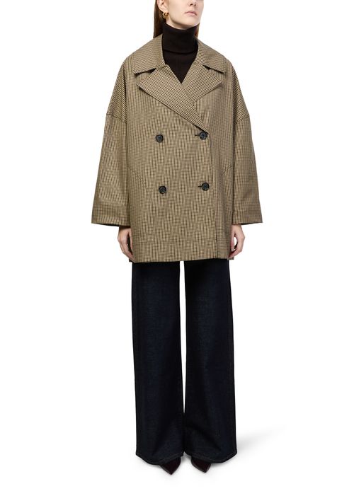 TOTEME Oversized herringbone jacket