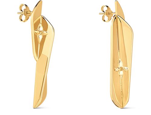 LOUIS VUITTON LV Filigram Earrings