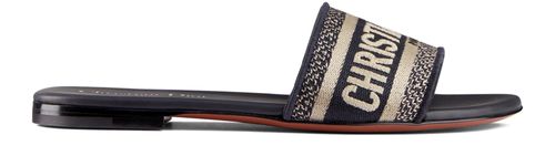 DIOR Dway embroidered cotton mules