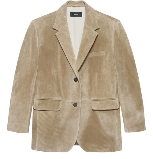 ARMA Benny textured suede jacket