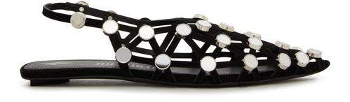 THE ATTICO Grid' ballerina