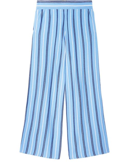 Bompard — Striped palazzo pants (Blue)