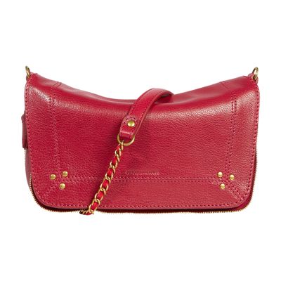 Jérôme Dreyfuss Bobi S Crossbody Bag In Red