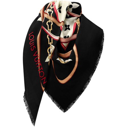 LOUIS VUITTON Châle Ultimate Monogram