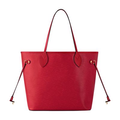 Louis Vuitton Neverfull Mm In Red