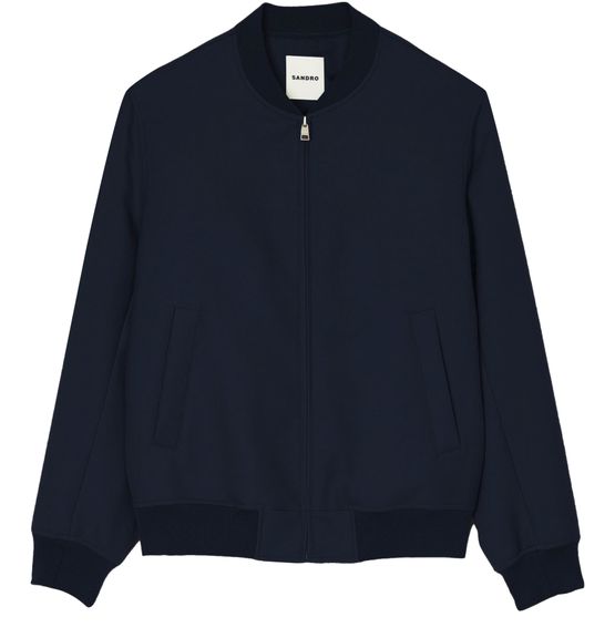 Sandro paris varsity jacket online