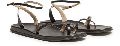 THE ROW Hugh ankle strap sandals