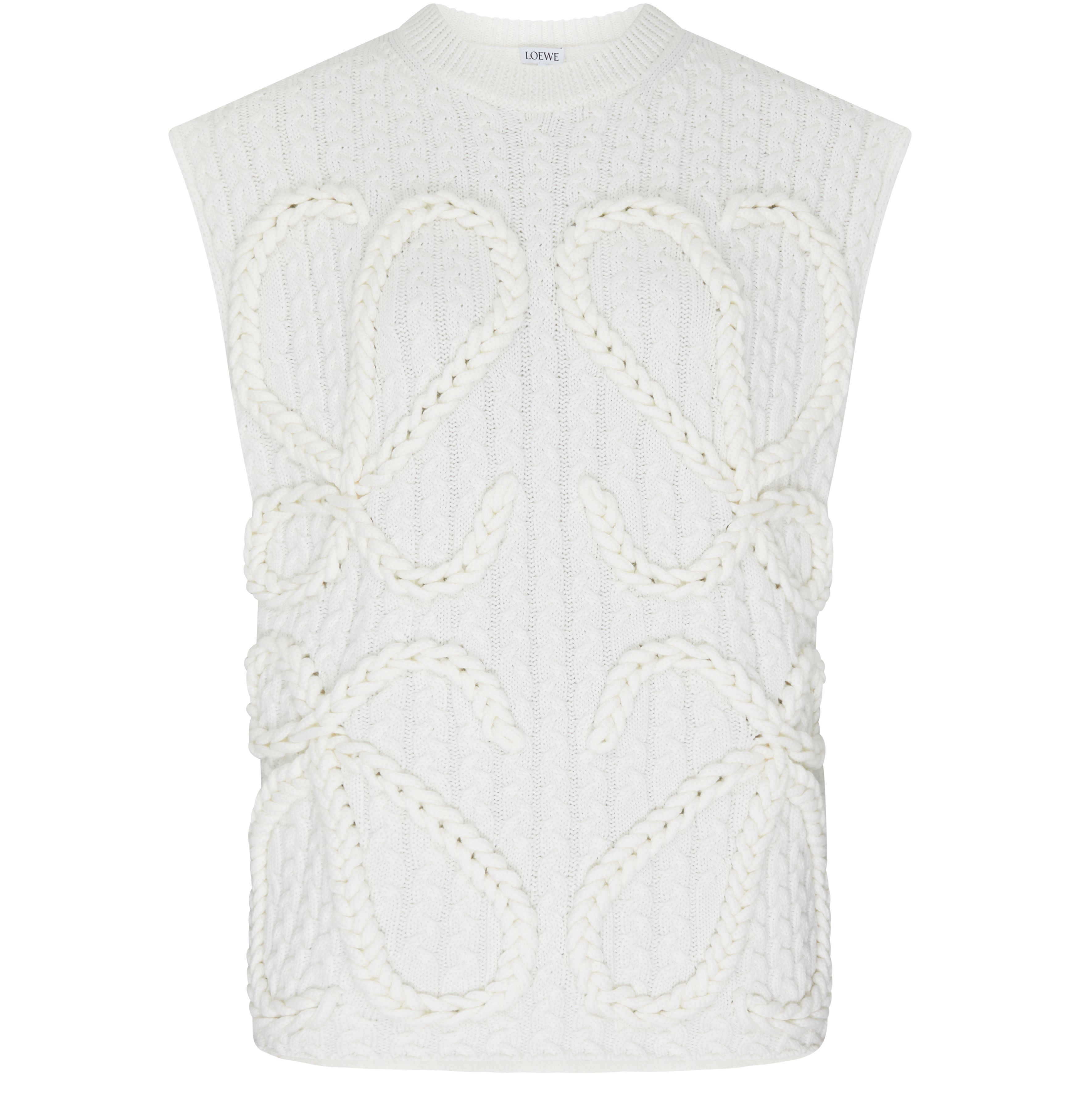 Sleeveless sweater