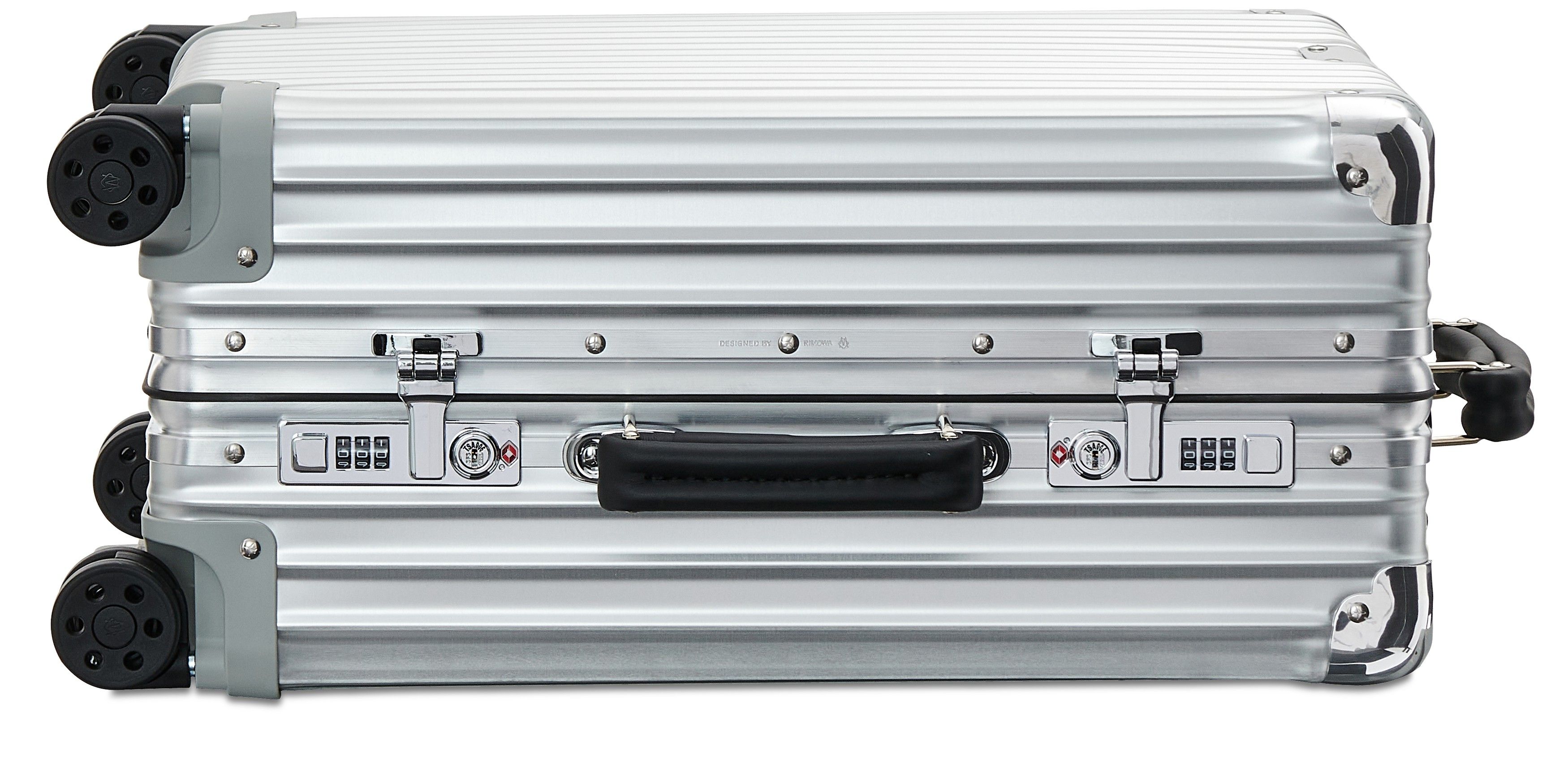 リモワ RIMOWA 970.73.00.4 CLASSIC FLIGHT Rimowa 970.73 Classic Flight 4 Wheel Suitcase 85L Silver