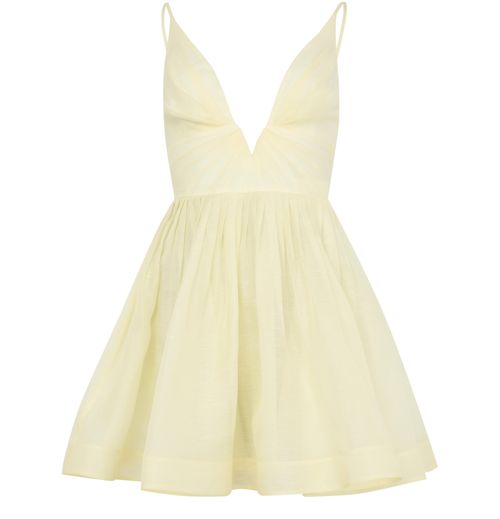 ZIMMERMANN Illuminate V-neck mini dress