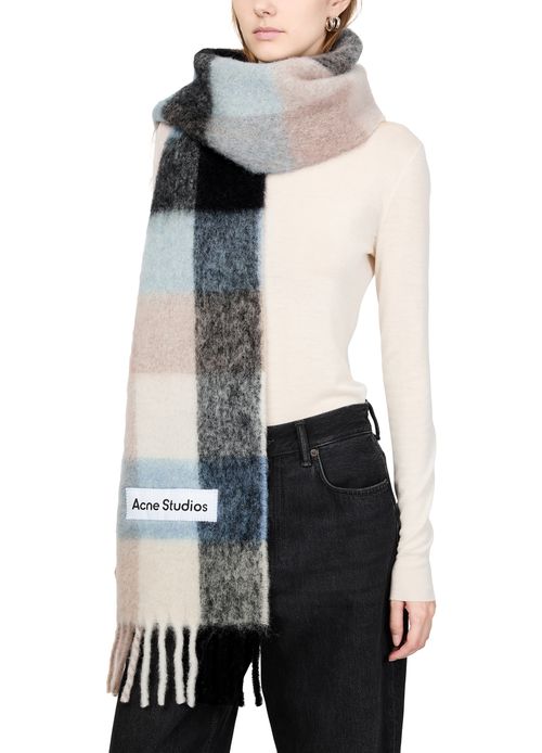 ACNE STUDIOS Vally scarf with fringes