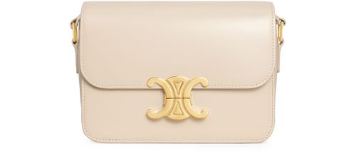 CELINE Teen Triomphe bag in shiny calfskin