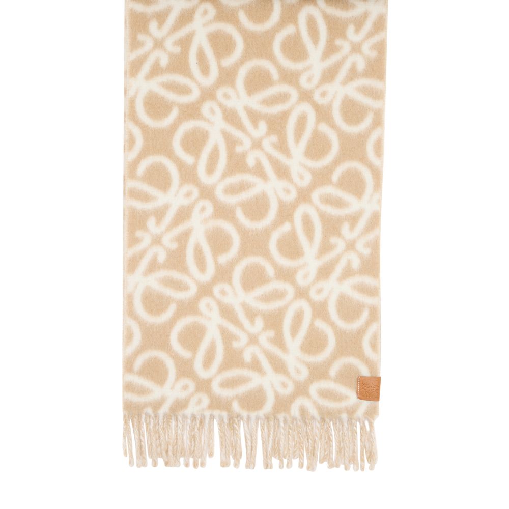 Anagram scarf in alpaca and wool blend thumbnail 6