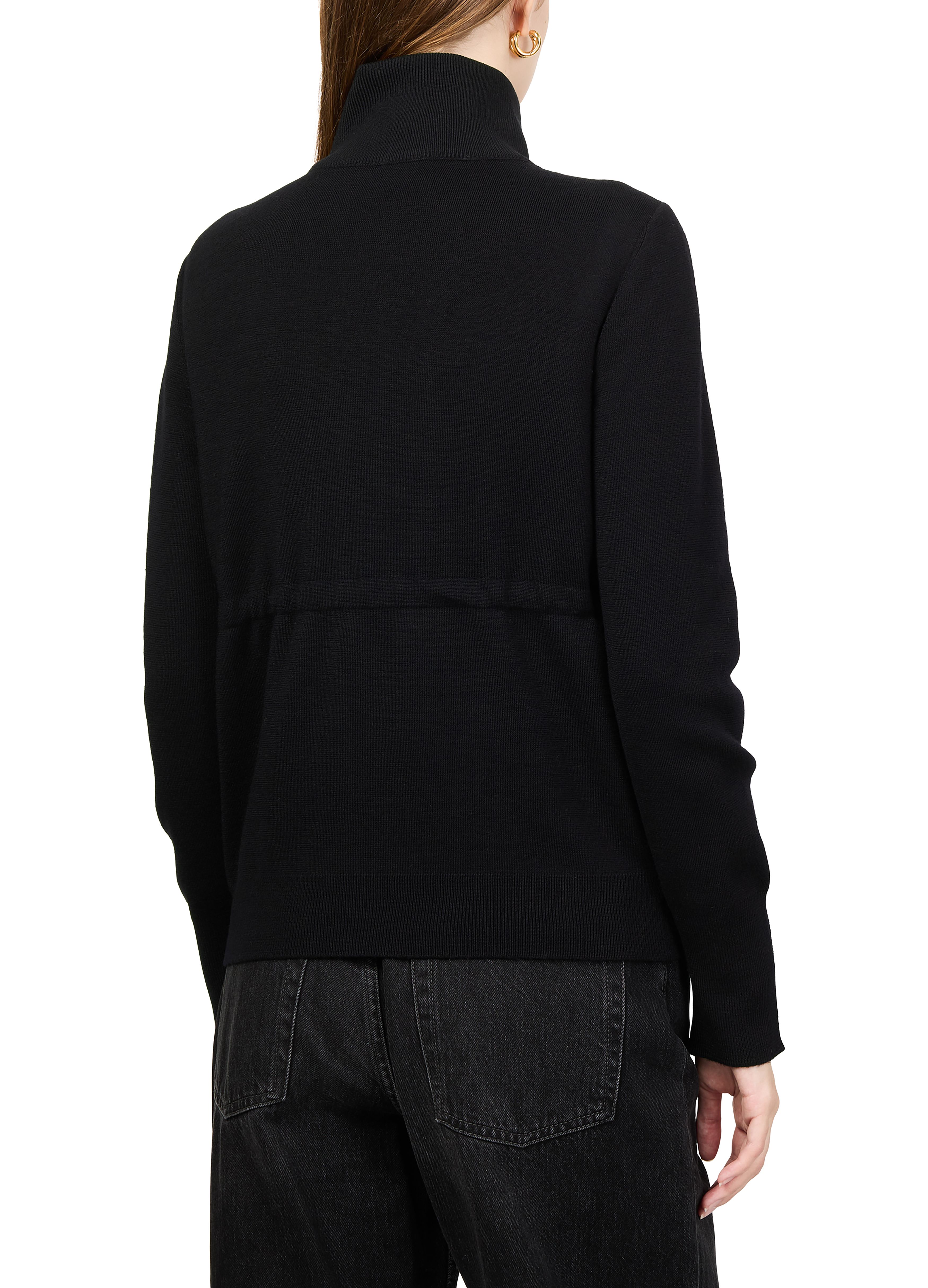 Bi-material jacket with logo thumbnail 5