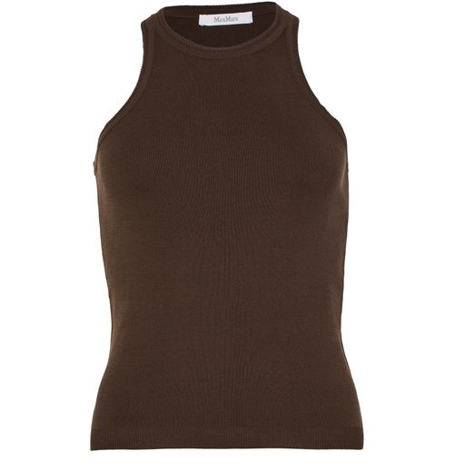 MAX MARA Arnes cotton knitted tank top