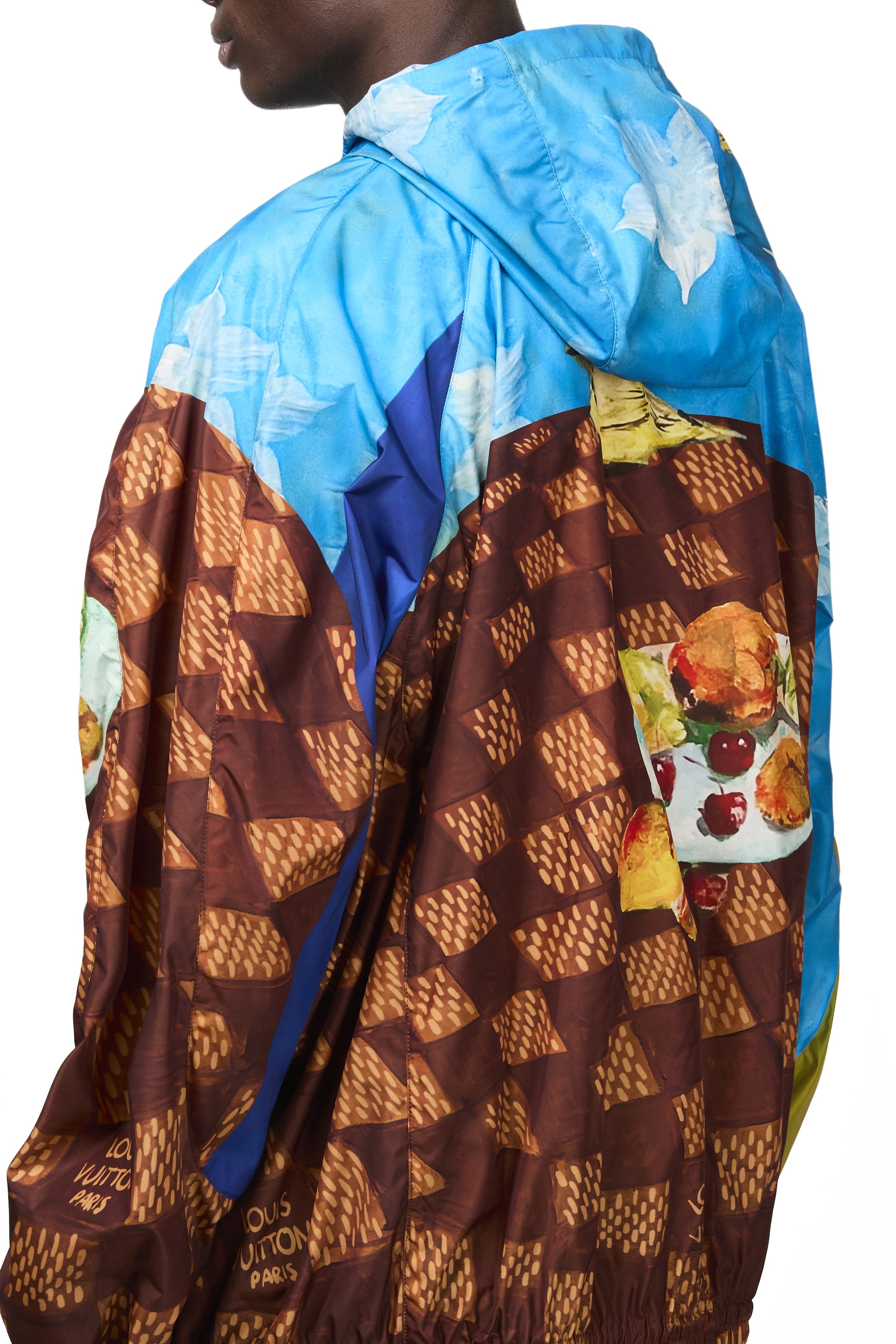 Printed Nylon Windbreaker thumbnail 4