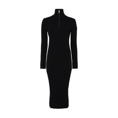 Moncler Dress In Nero