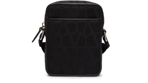 VALENTINO GARAVANI Kleine Tasche mit Trageriemen aus Toile Iconographe