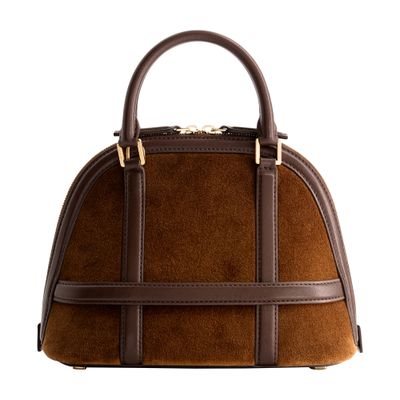 Mlouye Mini 12 Handbag In Brown