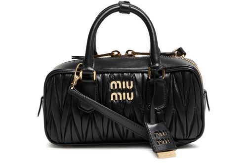 MIU MIU Sac Arcadie en cuir nappa matelassé