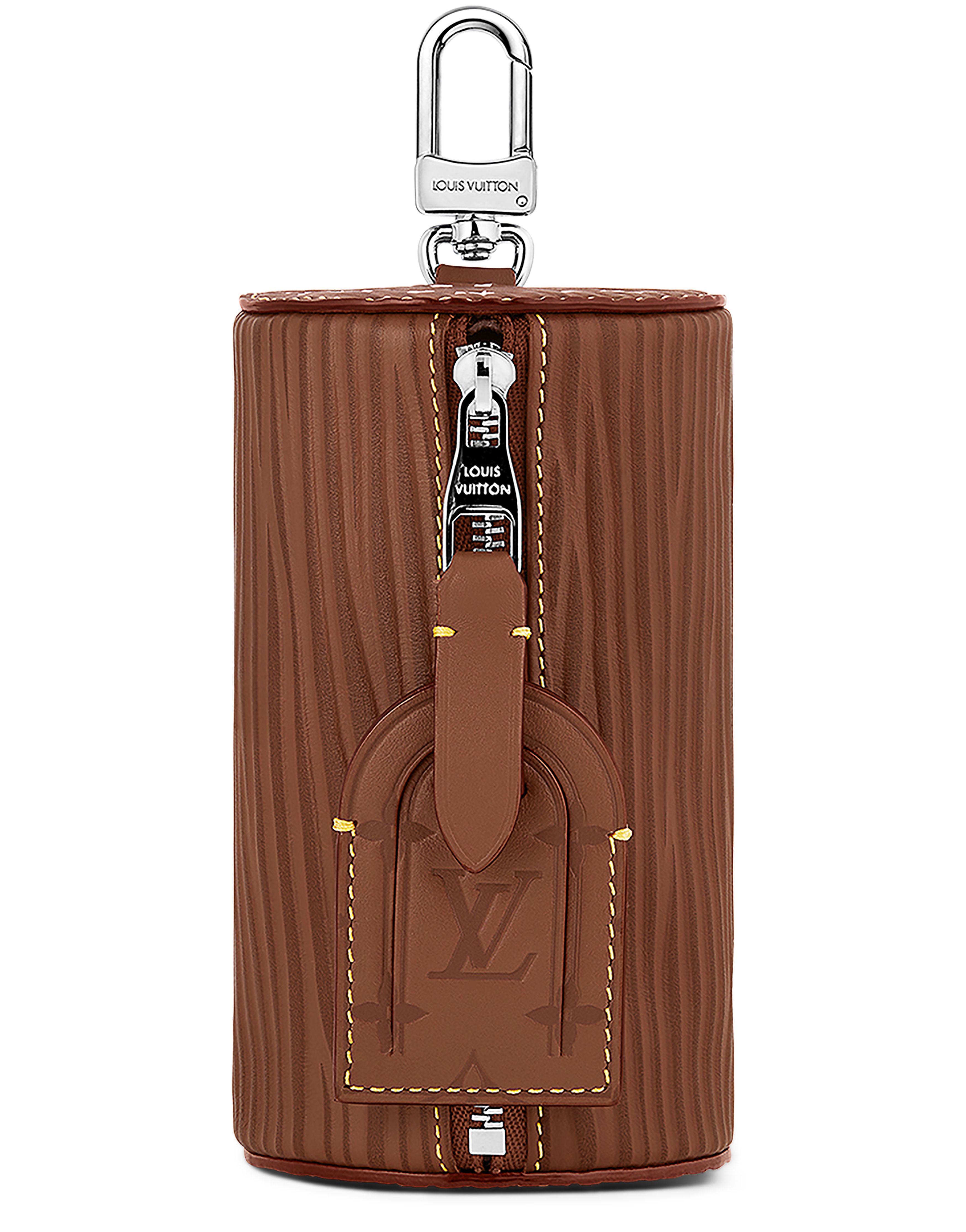 Soft Polochon Pouch Key Holder and Bag Charm