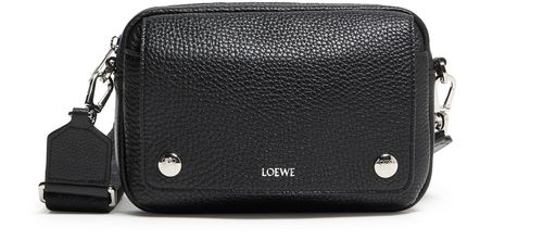 LOEWE Pebble camera bag in grained calfskin