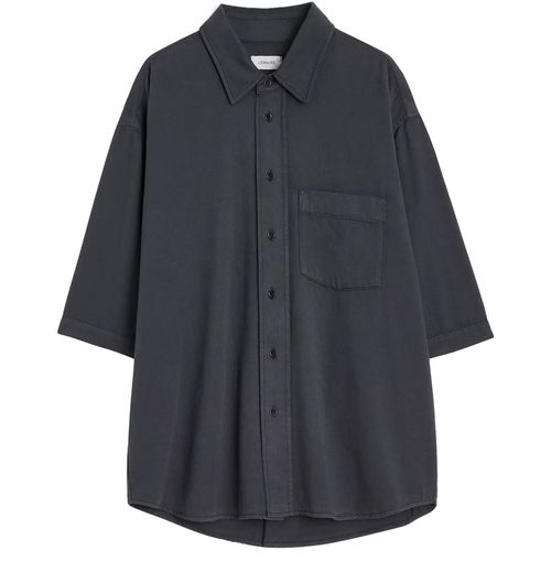 LEMAIRE Short sleeves denim shirt