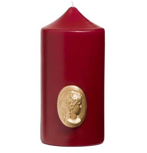 TRUDON Pillar candles 8-15cm with cameo La Marquise 