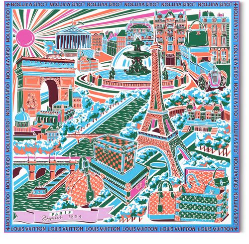 LOUIS VUITTON LV Ride Square 90