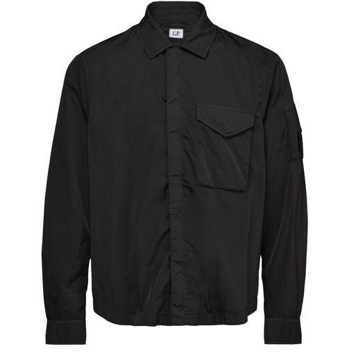 CP COMPANY Overshirt mit Reißverschluss Chrome-R Lens