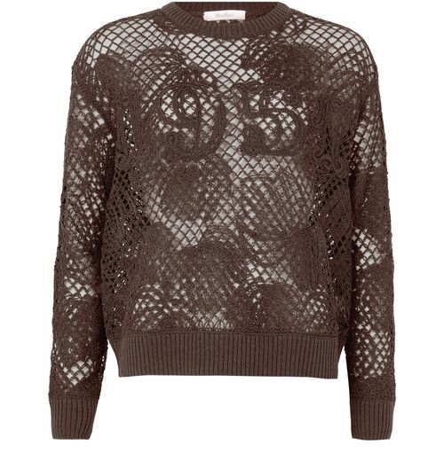 MAX MARA Häkelpullover aus Baumwolle 1951 Farea