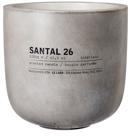 LE LABO Grande bougie en béton Santa 26, 1,2 kg