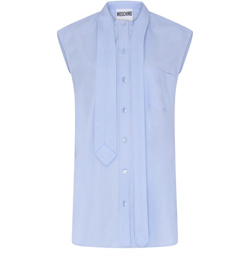 MOSCHINO Chemisier en popeline de coton