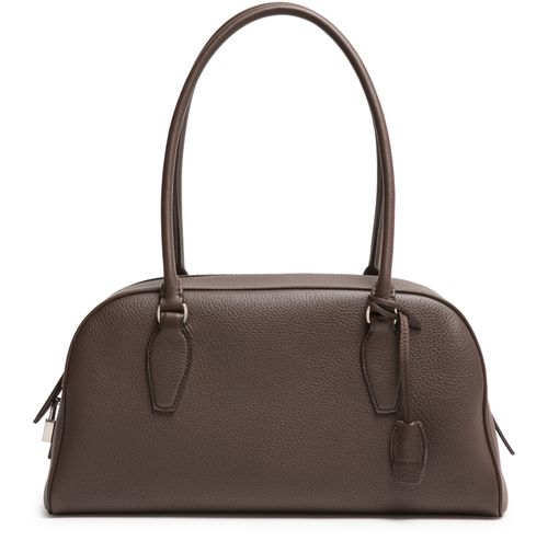 THE ROW E/W India leather shoulder bag