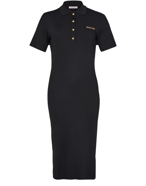 MONCLER Midi polo dress