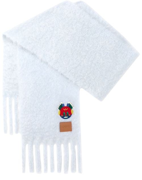 LOEWE Scarf in mohair and wool blend