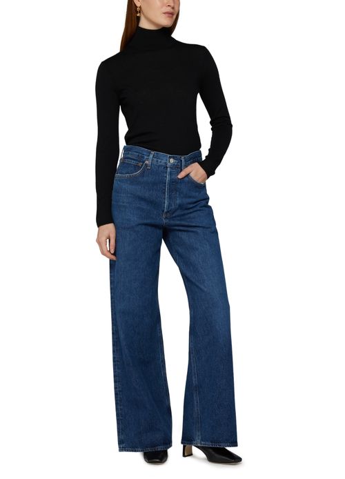 MAX MARA Patroni striped turtleneck sweater